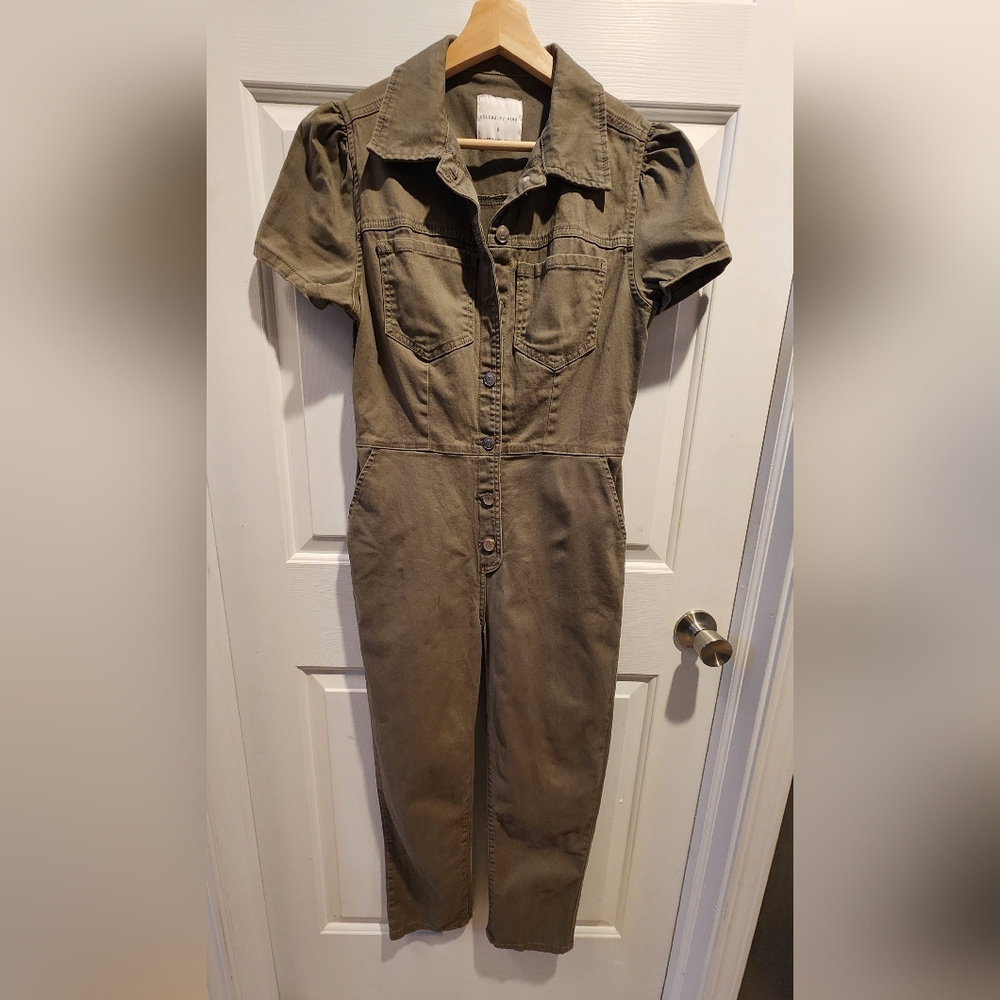 Celebrity Pink Olive Jumpsuit Size S
